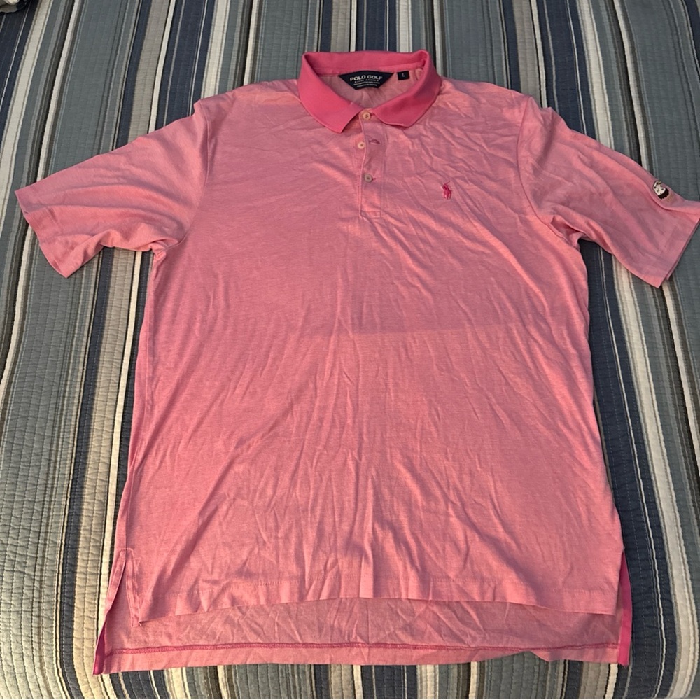 Polo Golf by Ralph Lauren Men's Light Pink Polo Shirt